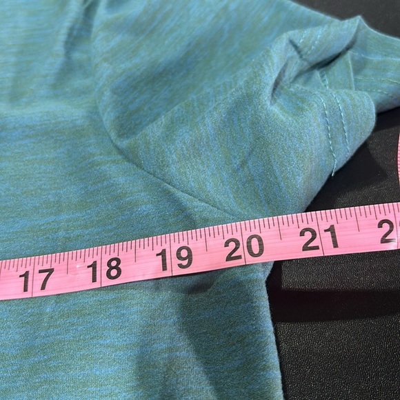 Tallwoods Quick Dry,soft touch,stretch,moisture wicking crewneck 2 button front - Picture 6 of 9